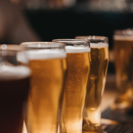 Bier tasting